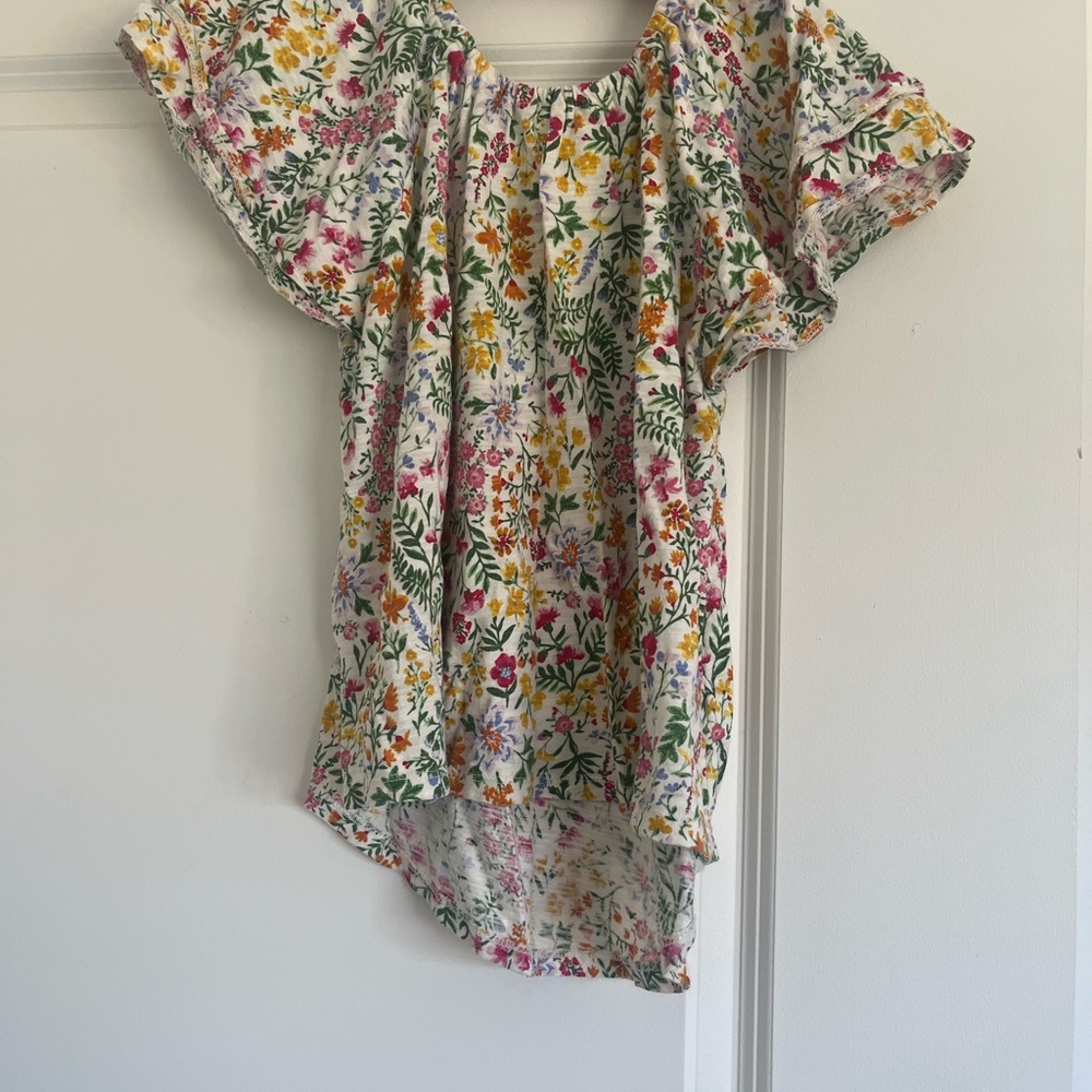Old Navy Floral Kids Blouse - Multicolor